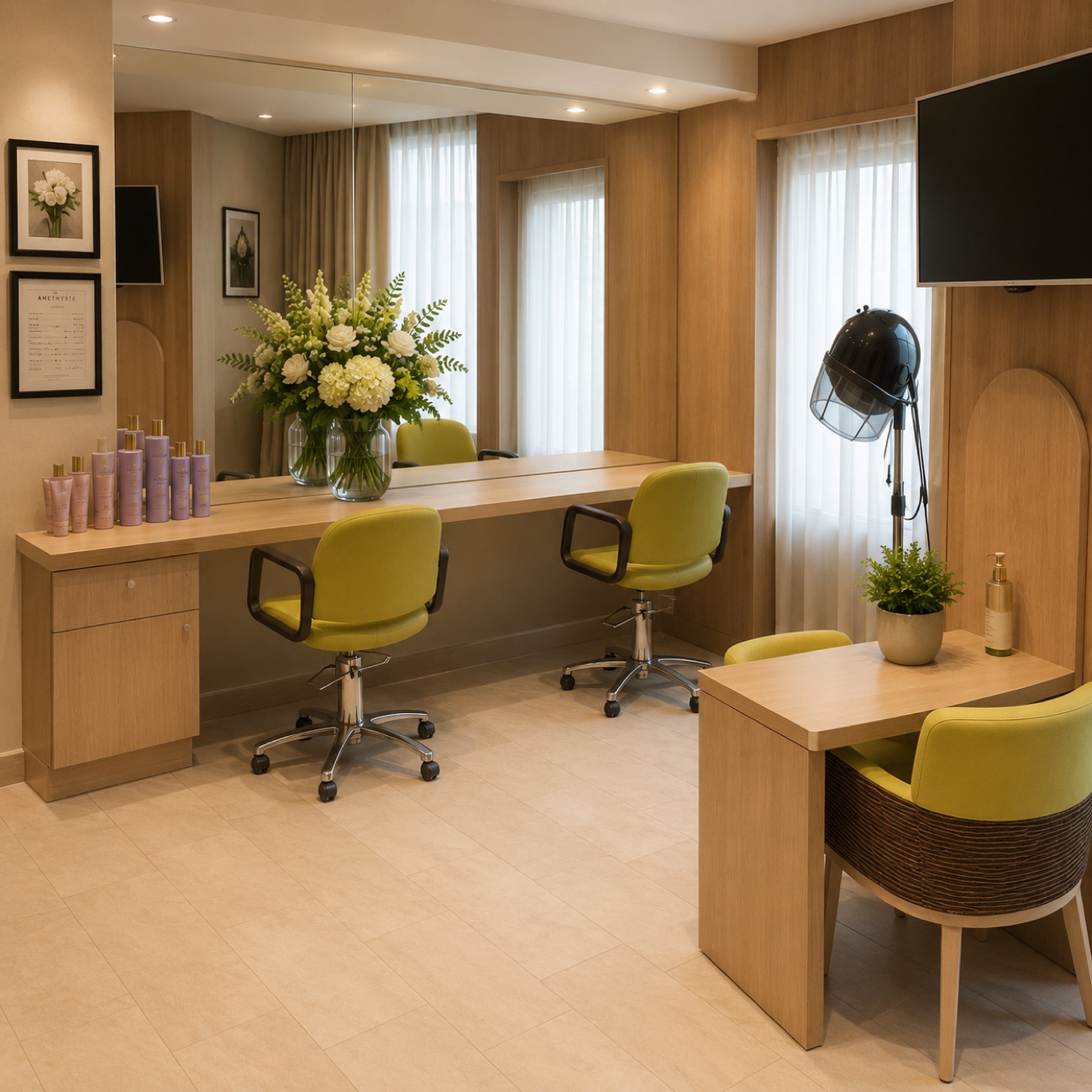Salon de coiffure Silver Beauté - Résidence Les Artistes de Batignolles, Paris 17e